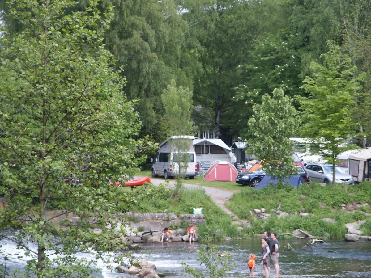 Ferienwohnungen am Campingplatz Trendelburg Exterior foto