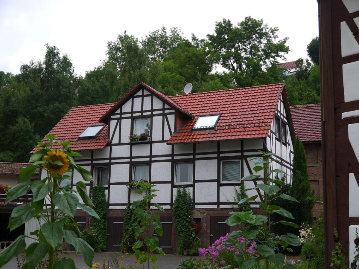 Ferienwohnungen am Campingplatz Trendelburg Exterior foto